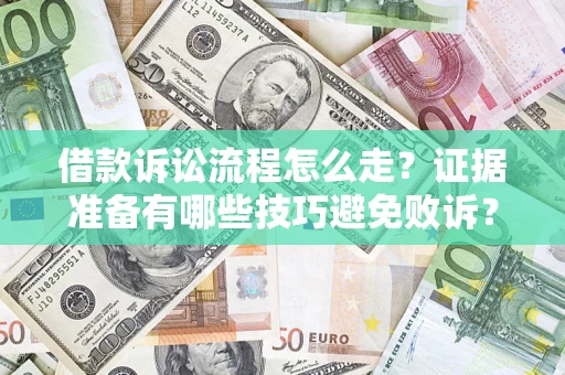 济南借款诉讼流程怎么走？证据准备有哪些技巧避免败诉？