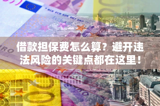 济南借款担保费怎么算？避开违法风险的关键点都在这里！