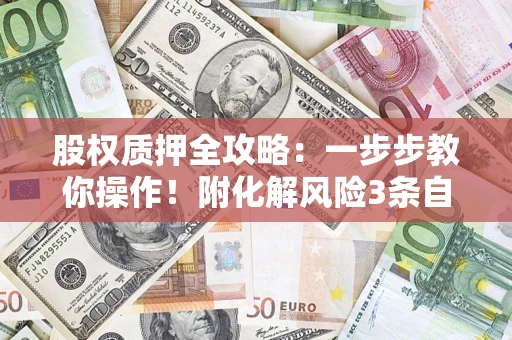 济南股权质押全攻略：一步步教你操作！附化解风险3条自救法则