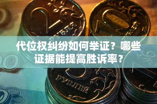 济南代位权纠纷如何举证？哪些证据能提高胜诉率？